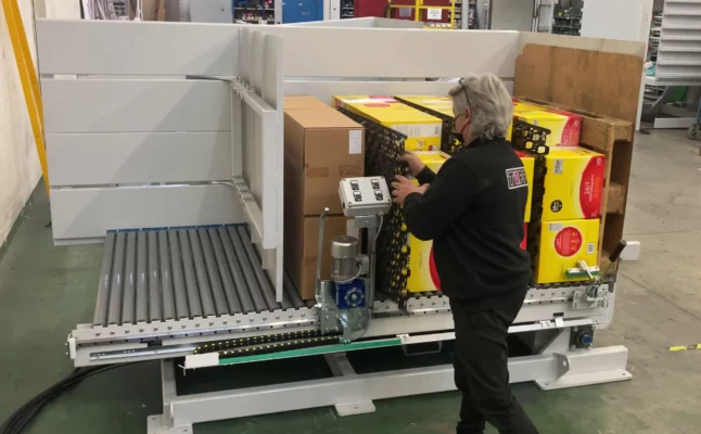 frozen pallet storage Pallet system