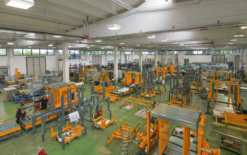 automatic pallet exchanger production