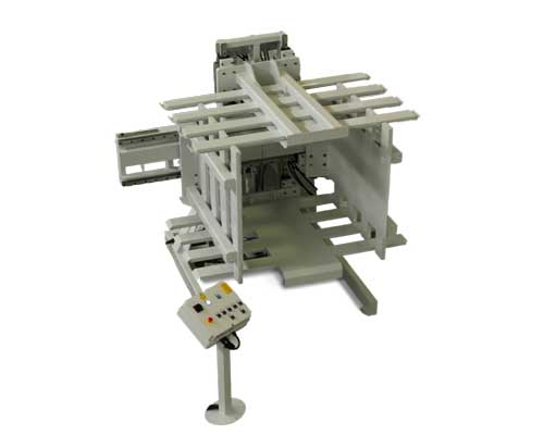 Pallet Inverter in Industrial Setting